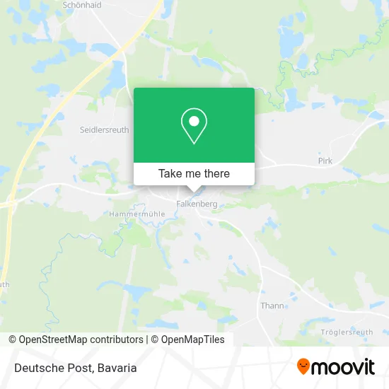 Deutsche Post map