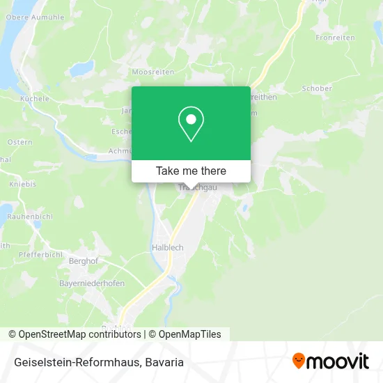 Geiselstein-Reformhaus map