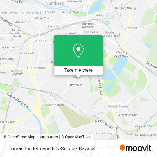 Thomas Biedermann Edv-Service map