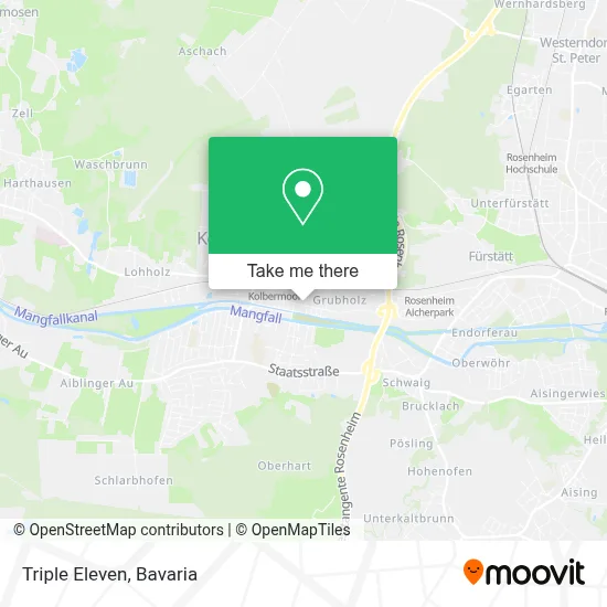 Triple Eleven map