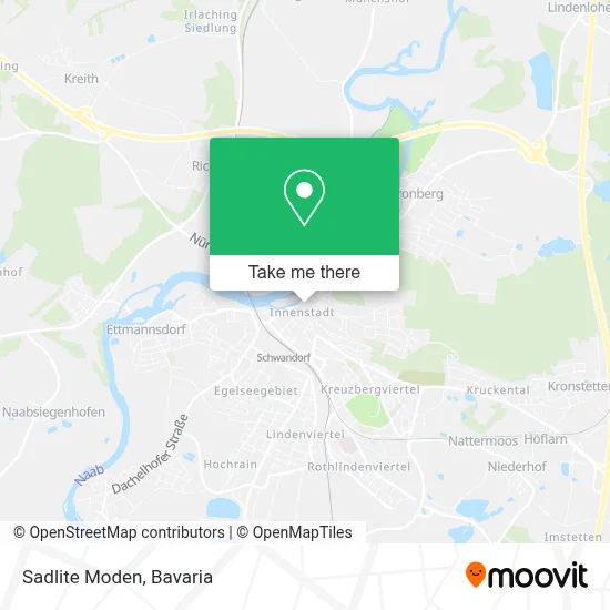 Sadlite Moden map
