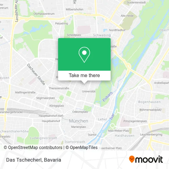 Das Tschecherl map