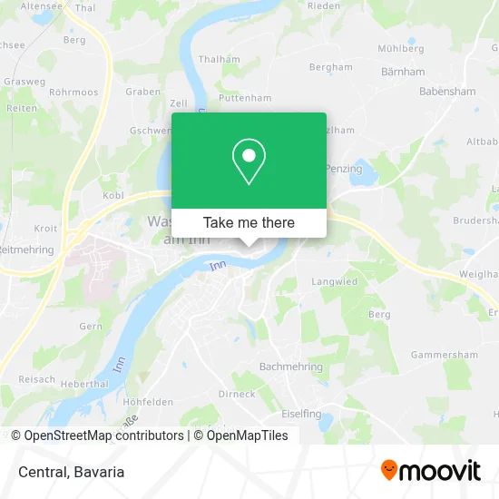 Central map