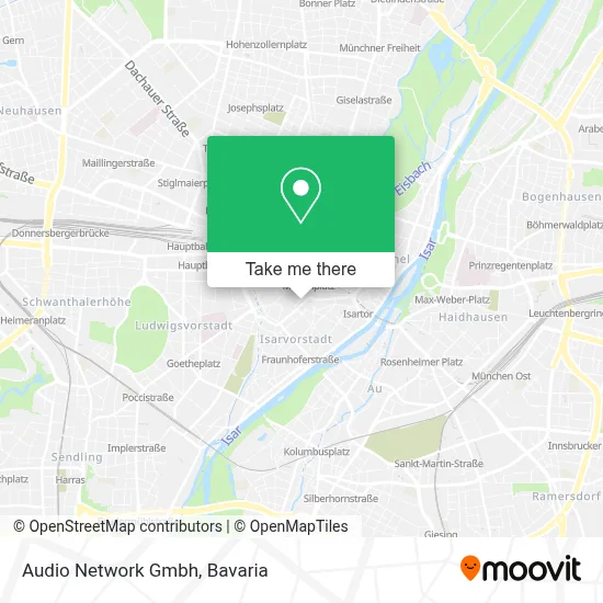 Audio Network Gmbh map