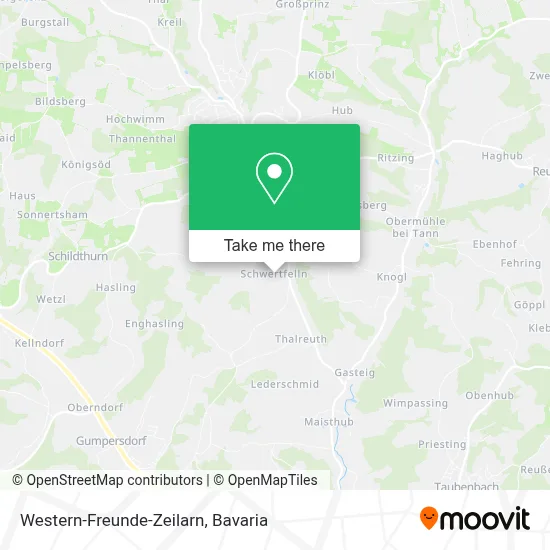 Western-Freunde-Zeilarn map