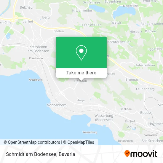 Schmidt am Bodensee map