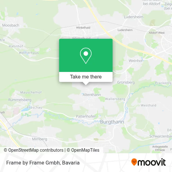 Frame by Frame Gmbh map