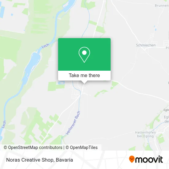 Noras Creative Shop map