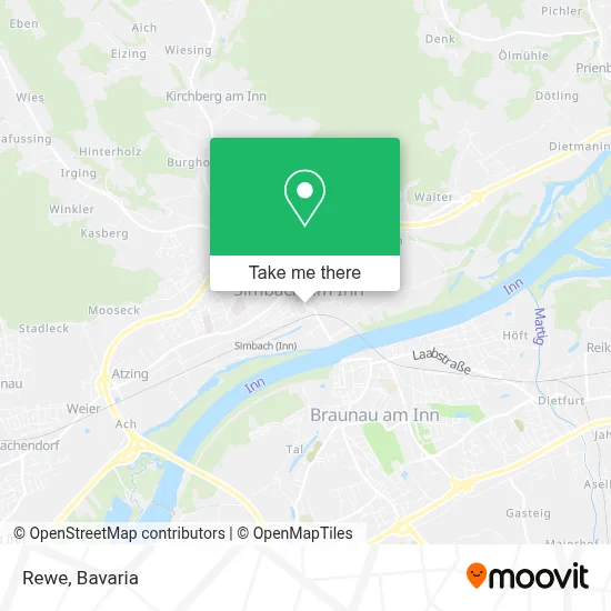 Rewe map