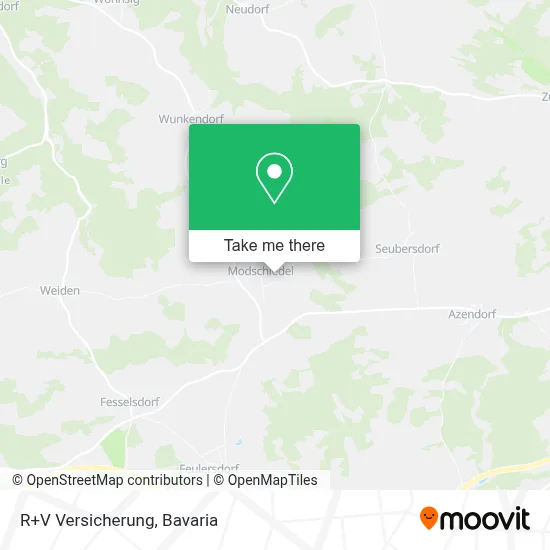 R+V Versicherung map