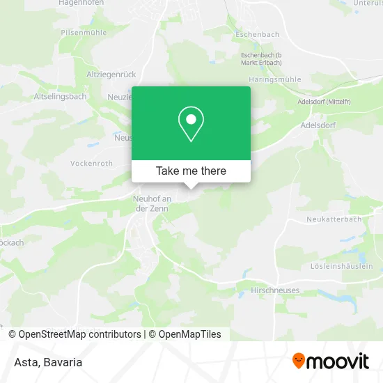 Asta map