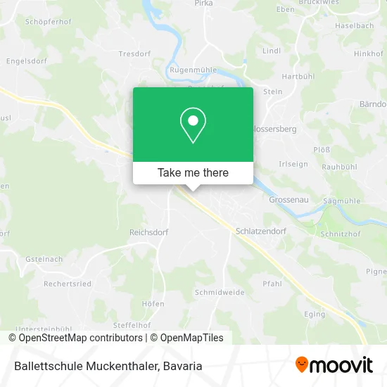 Ballettschule Muckenthaler map