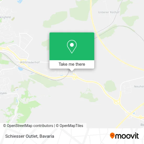 Schiesser Outlet map