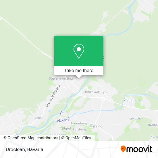 Uroclean map