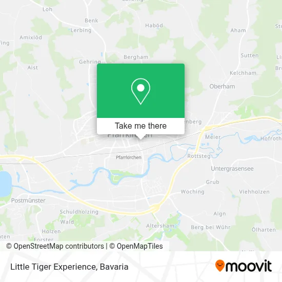 Little Tiger Experience map