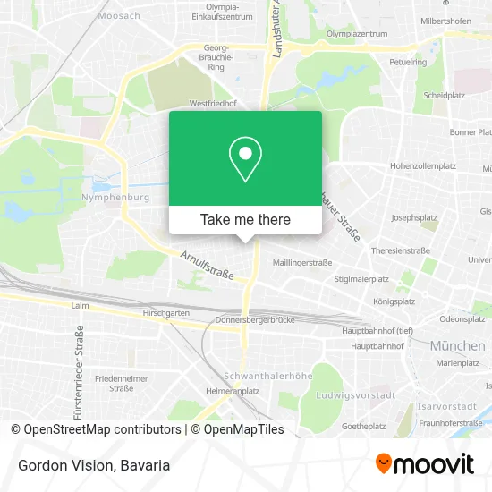 Gordon Vision map
