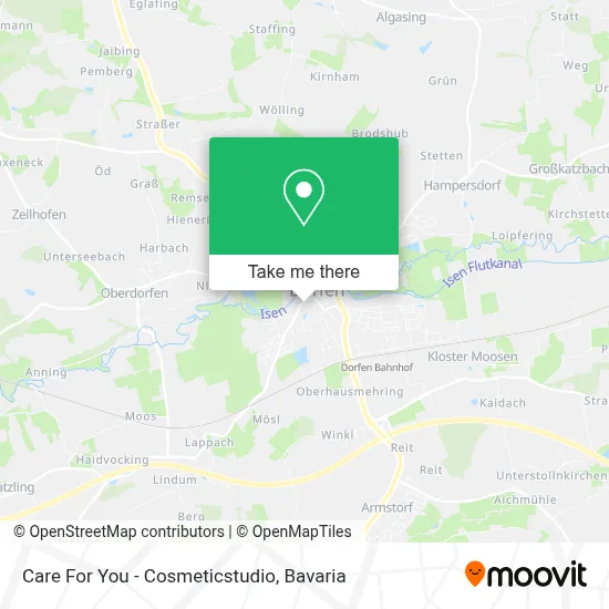 Care For You - Cosmeticstudio map