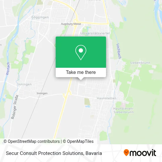 Secur Consult Protection Solutions map