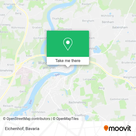 Eichenhof map