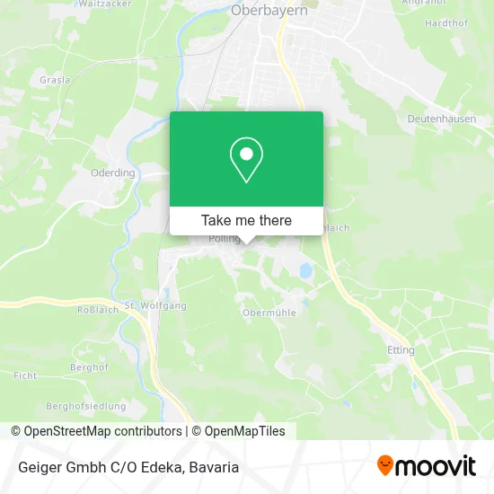 Geiger Gmbh C/O Edeka map