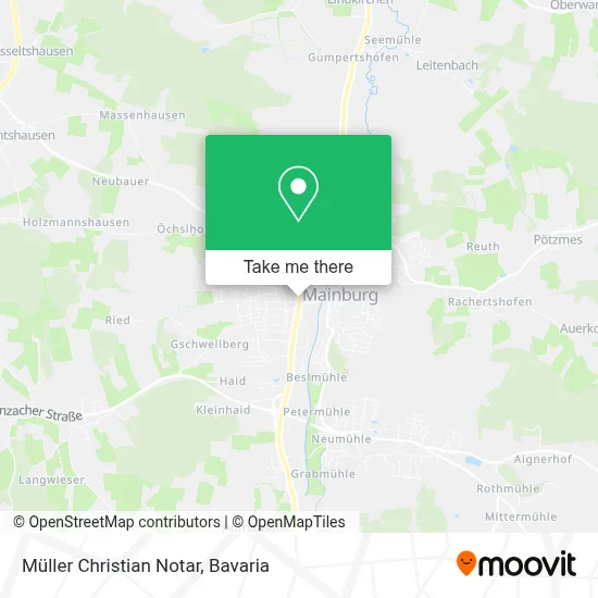 Müller Christian Notar map