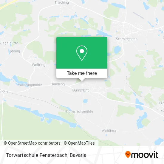 Torwartschule Fensterbach map