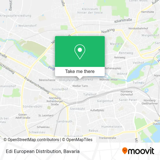 Edi European Distribution map