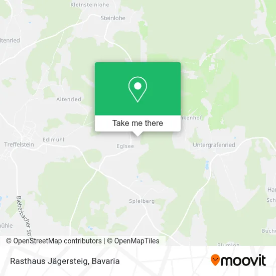 Rasthaus Jägersteig map