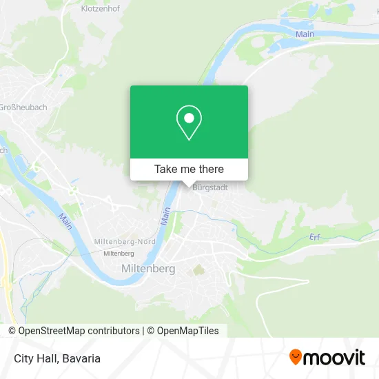 Rathaus map