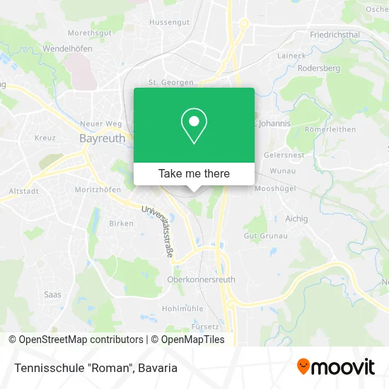 Tennisschule "Roman" map