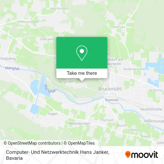 Computer- Und Netzwerktechnik Hans Janker map