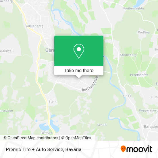Premio Tire + Auto Service map