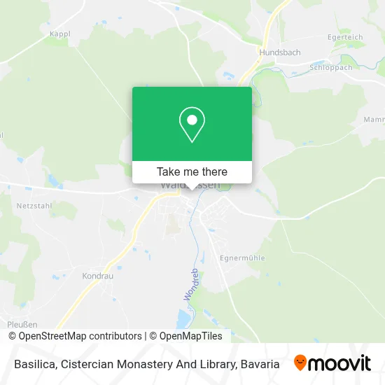 Basilica, Cistercian Monastery And Library map