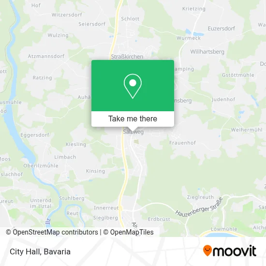 Rathaus map