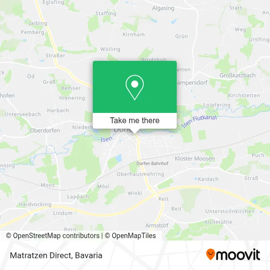 Matratzen Direct map