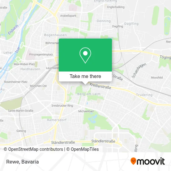 Rewe map