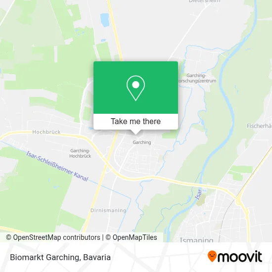 Biomarkt Garching map