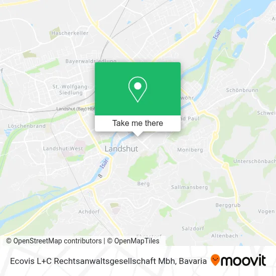 Ecovis L+C Rechtsanwaltsgesellschaft Mbh map