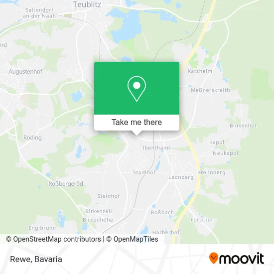 Rewe map