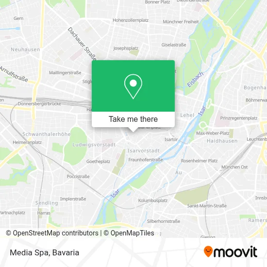 Media Spa map