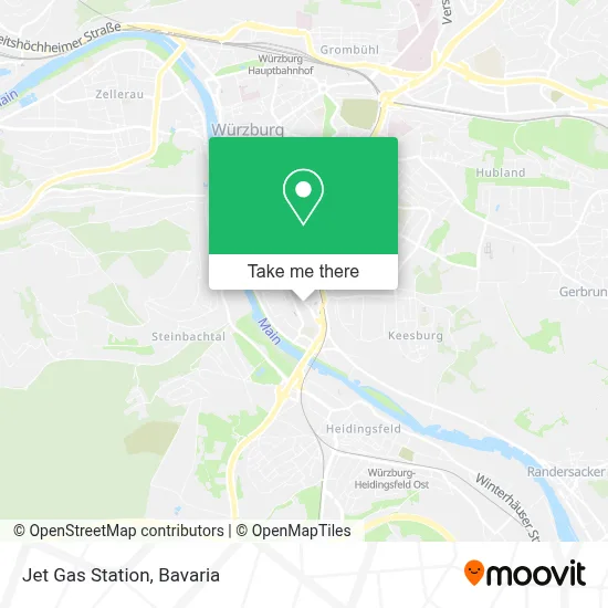 Jet Gas Station map