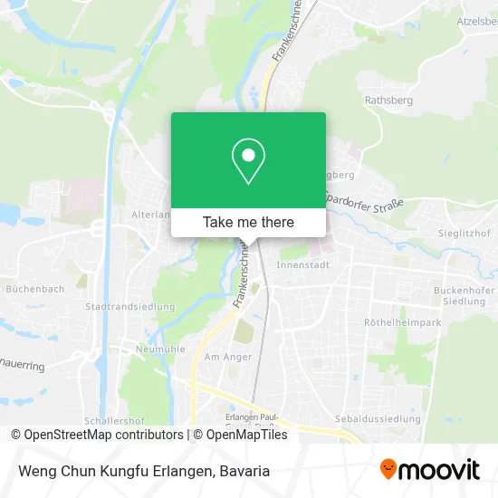 Weng Chun Kungfu Erlangen map