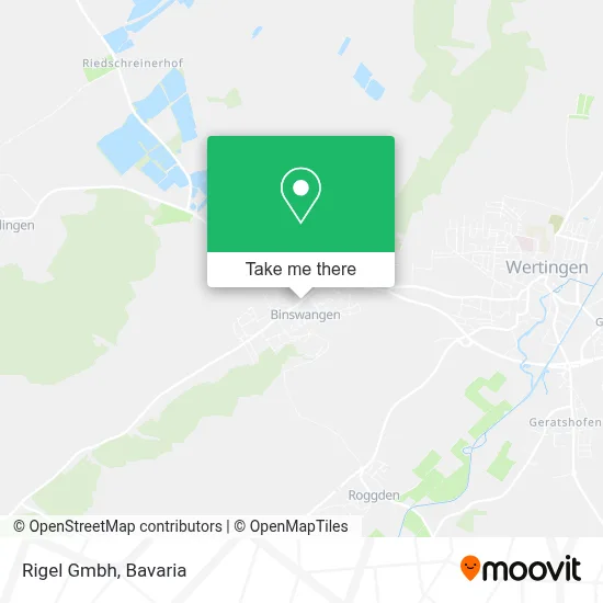 Rigel Gmbh map