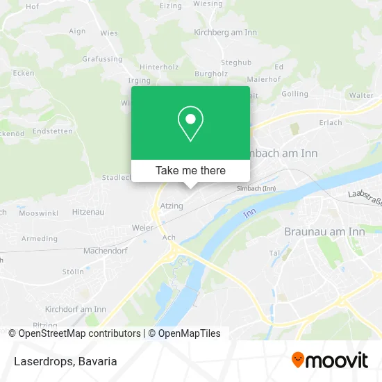Laserdrops map