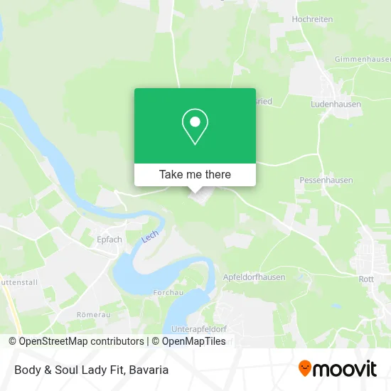 Body & Soul Lady Fit map