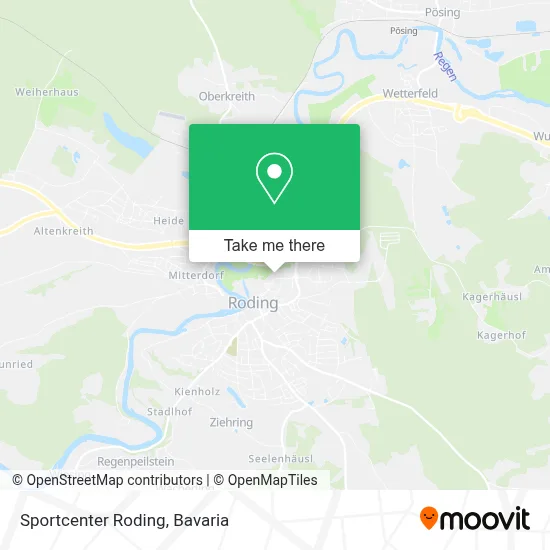 Sportcenter Roding map
