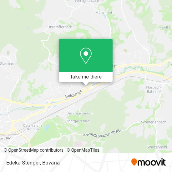 Edeka Stenger map