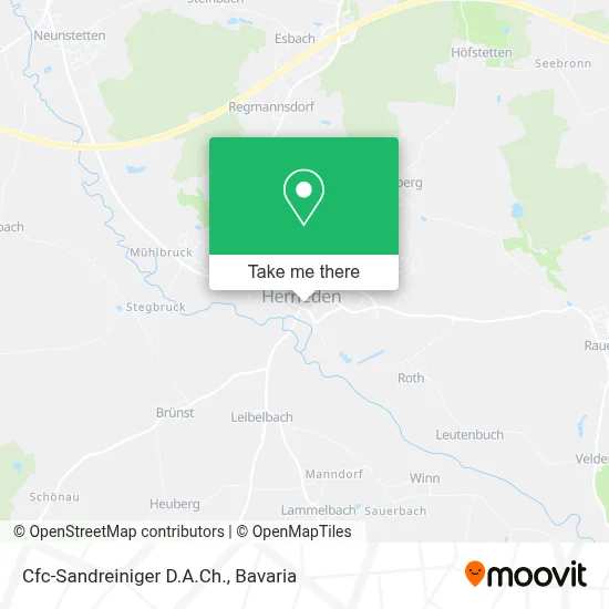 Cfc-Sandreiniger D.A.Ch. map