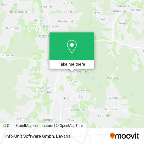 Info-Unit Software Gmbh map