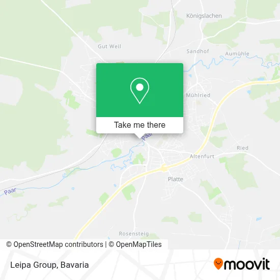 Leipa Group map